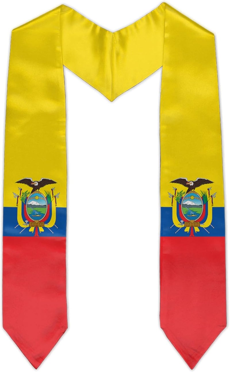 Vcmaluco Graduation Stole Graduation Sash Scarf Graduation Gift for International Student - Image 1